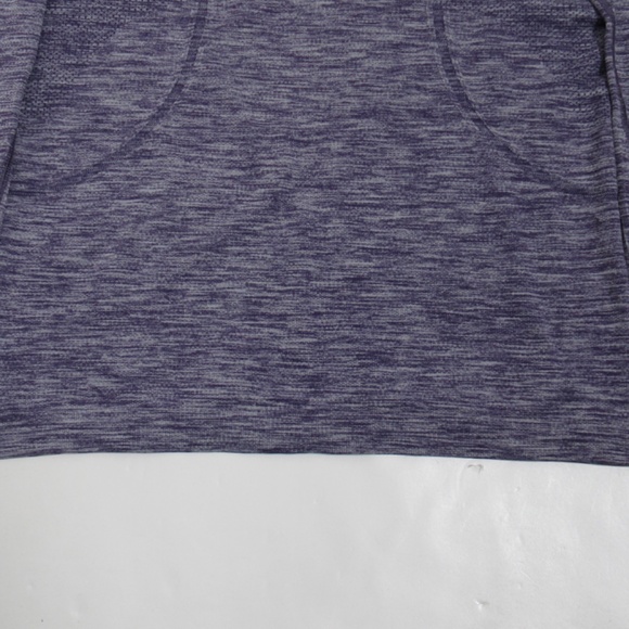 Lululemon Run Swiftly Tech Long Sleeve Crew Space Dye Heathered Cadet Blue 6 - Picture 3 of 12